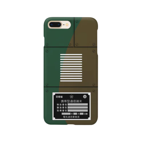 戦車迷彩風　iPhone ケース Smartphone Case