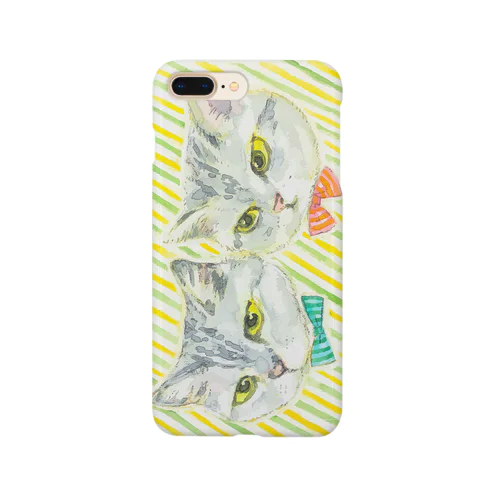 just right（猫の絵ブログ） Smartphone Case