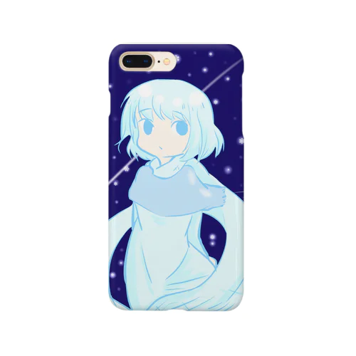 Winter Girl(キラキラVer.) Smartphone Case