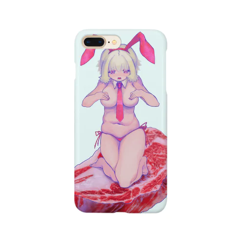 肉乗りおにくちゃん Smartphone Case