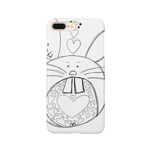 うさちゃんの愛まみれ Smartphone Case