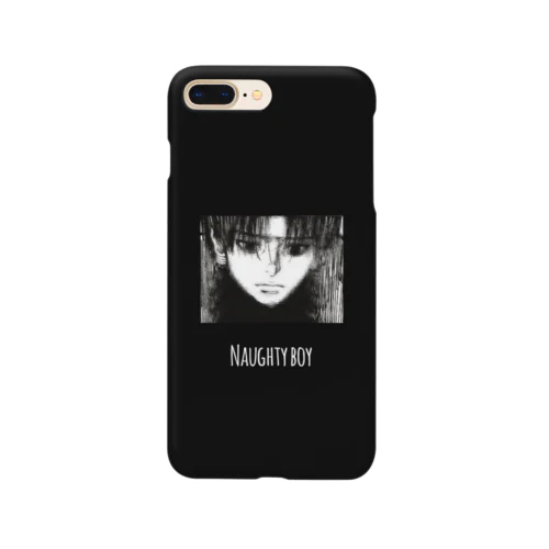 Naughty boy （black ） Smartphone Case