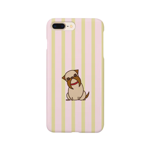 ブリュッセルグリフォン(ストライプ) Smartphone Case