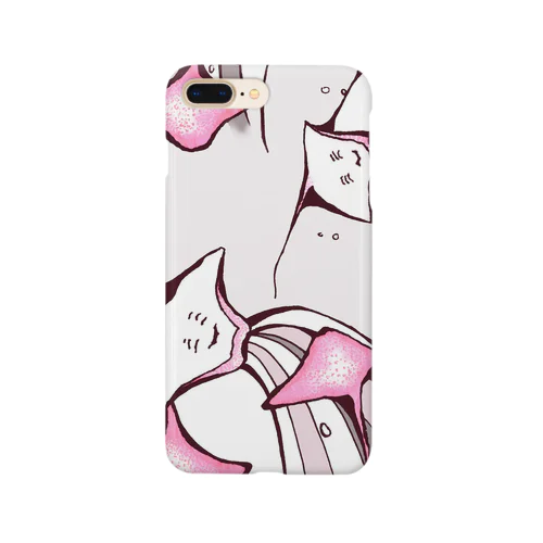 桜色のマンタ Smartphone Case