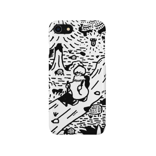 あけたらしろめ「インターネットの森」 iPhone Smartphone Case