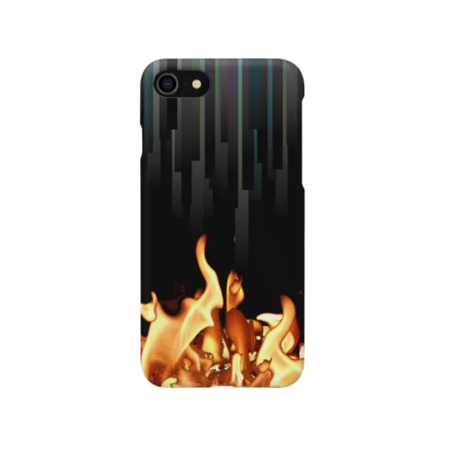 メラメラ～ iPhone Smartphone Case