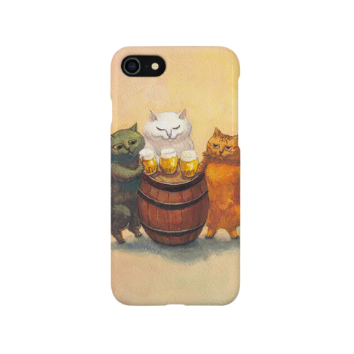 ビールで乾杯※iPhone SE等専用 Smartphone Case