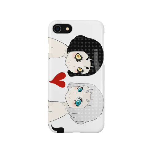 天使ちゃんと悪魔ちゃん iPhone Smartphone Case
