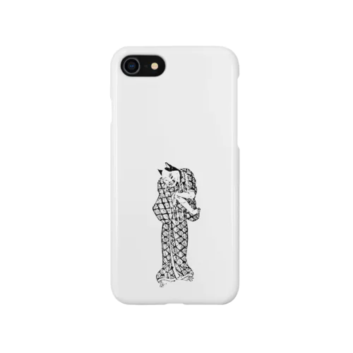 様子をうかがうふく iPhone Smartphone Case