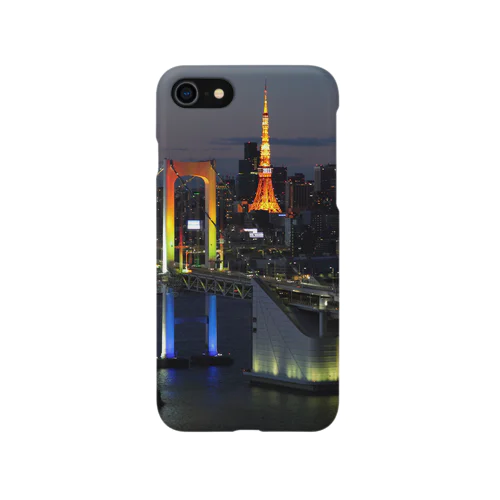 Tokyo Tower and Rainbow Bridge iPhone Smartphone Case