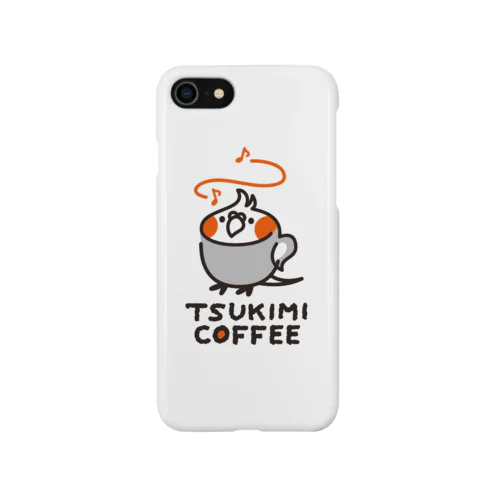 TSUKIMI COFFEE ロゴ(ごきげん) スマホケース