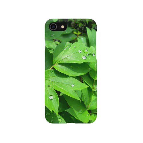 雨上がりの庭にて iPhone Smartphone Case