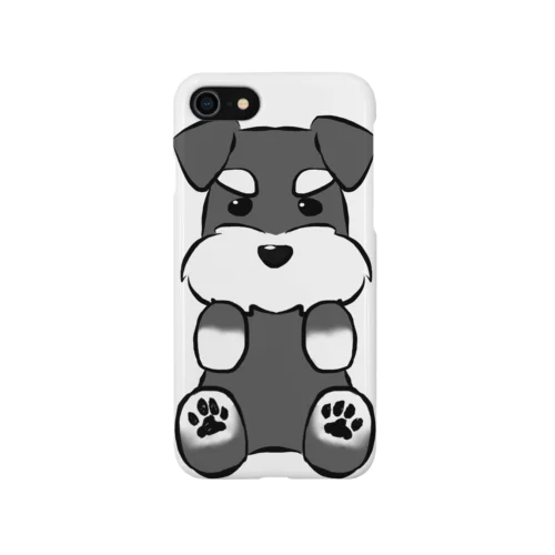 ミニチュアシュナウザー iPhone Smartphone Case