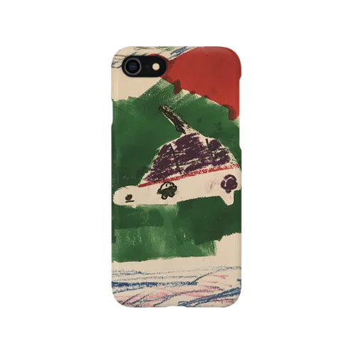 カメ戦車〜南北砂漠の旅〜 iPhone Smartphone Case