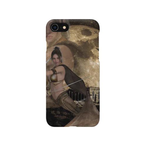 砦を護る女剣士！ iPhone Smartphone Case