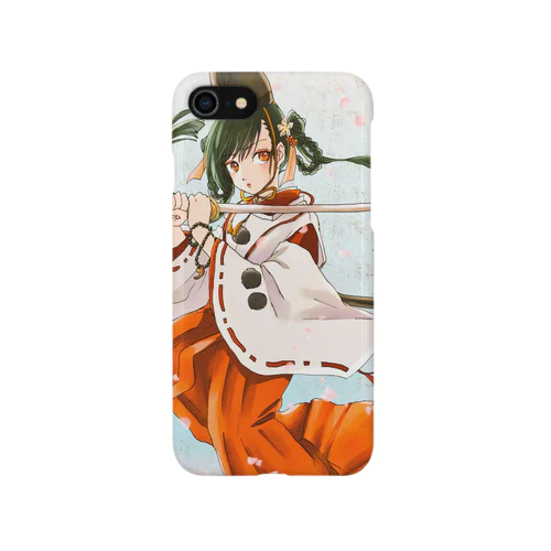 妖刀使いの桜舞姫 iPhone Smartphone Case