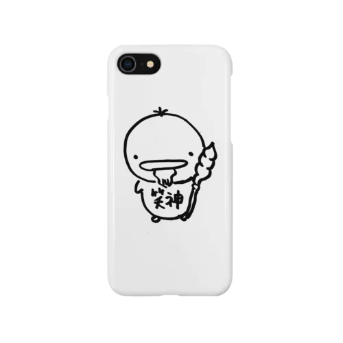 笑神さま iPhone Smartphone Case