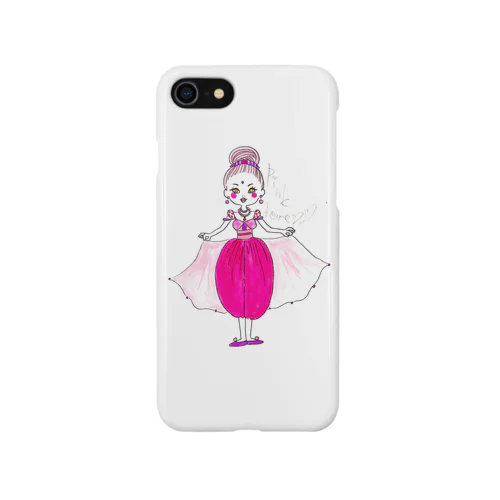 pink girl Smartphone Case