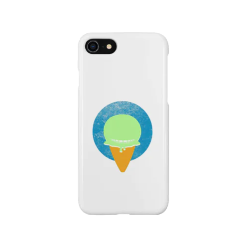 スマイルアイス　グリーン Smartphone Case