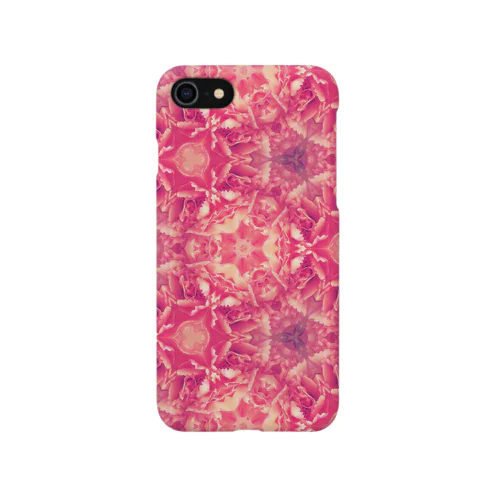 ピンクカーネーション(Pink Carnation) iPhone Smartphone Case