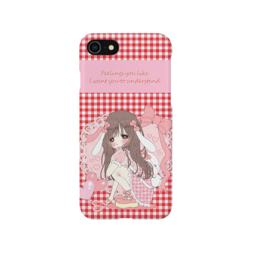 ♡Feelings you like I want you to understand♡(iphoneケース) Smartphone Case