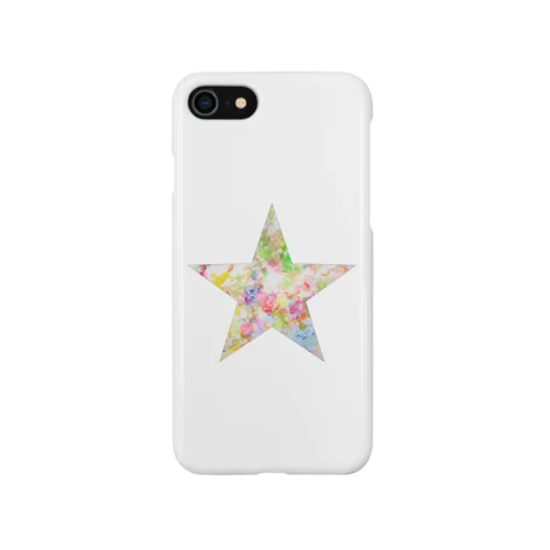Glitter生命輝いて スター iPhone Smartphone Case