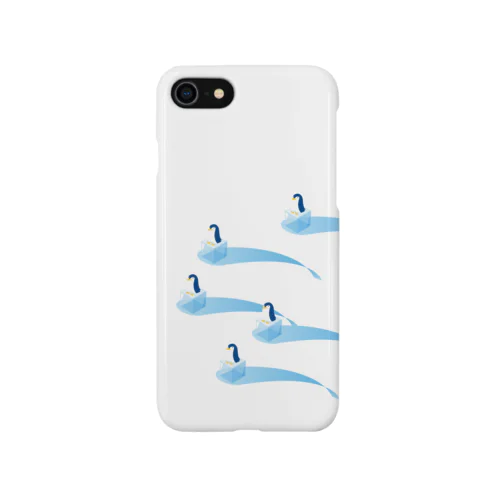 氷とペンギン（5羽） Smartphone Case