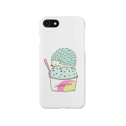 Choco Mint ハリネズミ iPhone Smartphone Case