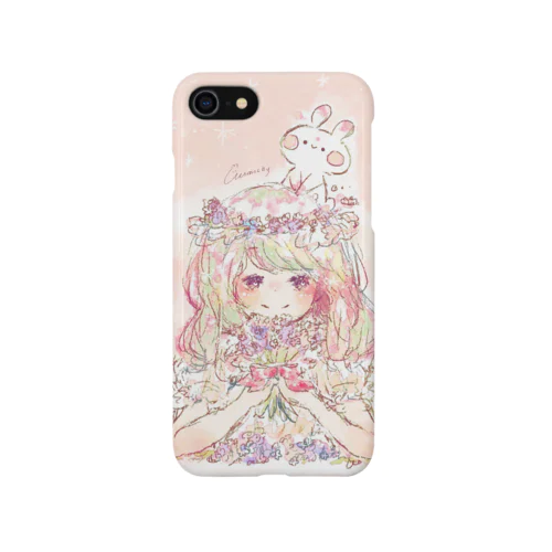 スターチスとうさぎ iPhone Smartphone Case