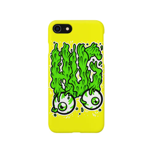 HUG Slime Logo Yellow iPhone Smartphone Case