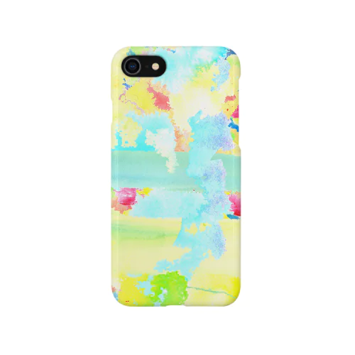 カラフル1 iPhone Smartphone Case