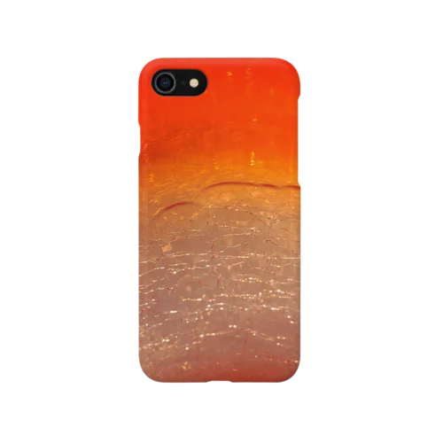 沖縄ガラス 情熱の炎 iPhone Smartphone Case