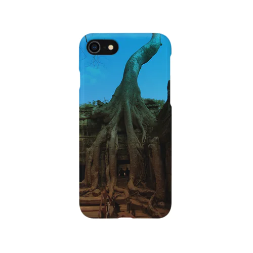 Blue sky in angkor wat iPhone Smartphone Case