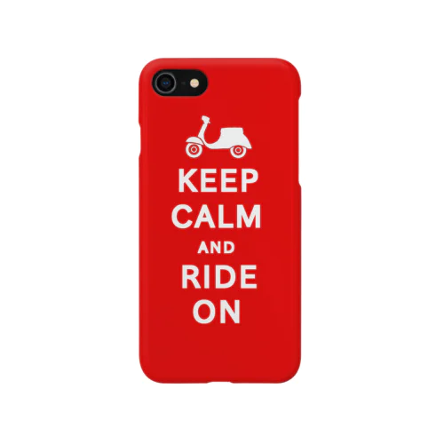 KEEP CALM AND RIDE ON Smartphone Case