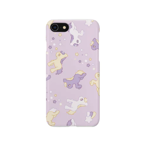 ユニコーン/ラベンダー iPhone Smartphone Case