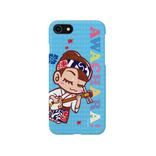 天水連②スマホケース（阿波キャラ）  Smartphone Case