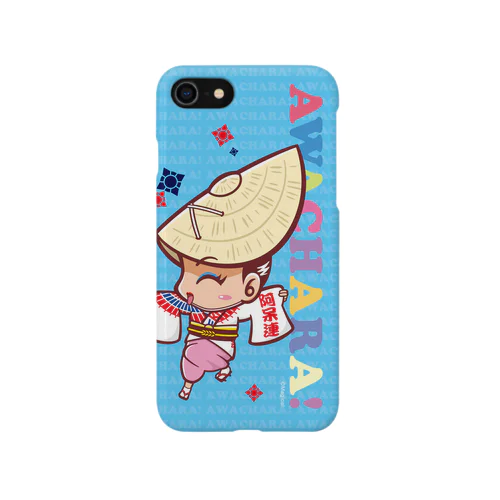 阿呆連①スマホケース（阿波キャラ） Smartphone Case