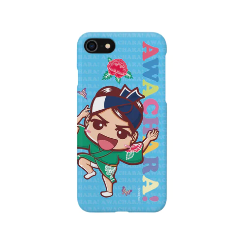 若獅子連①スマホケース（阿波キャラ） Smartphone Case