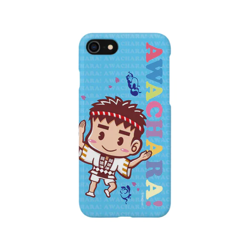 阿波連③スマホケース（阿波キャラ）  Smartphone Case