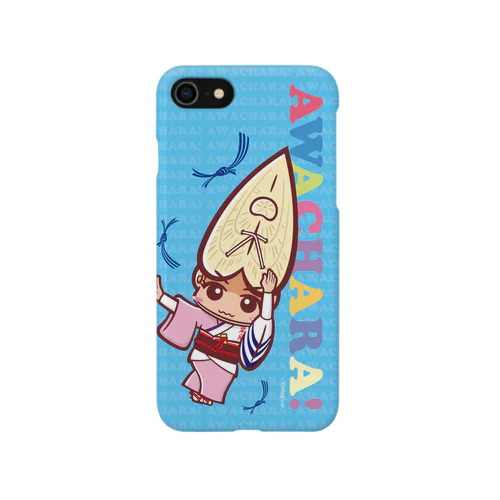 葉月連②スマホケース（阿波キャラ）  Smartphone Case