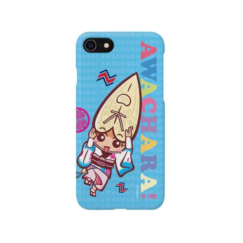 葵連②スマホケース（阿波キャラ）  Smartphone Case