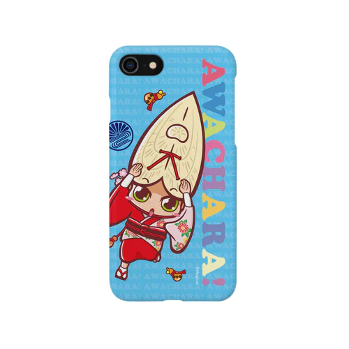 菊水連①スマホケース（阿波キャラ）  Smartphone Case