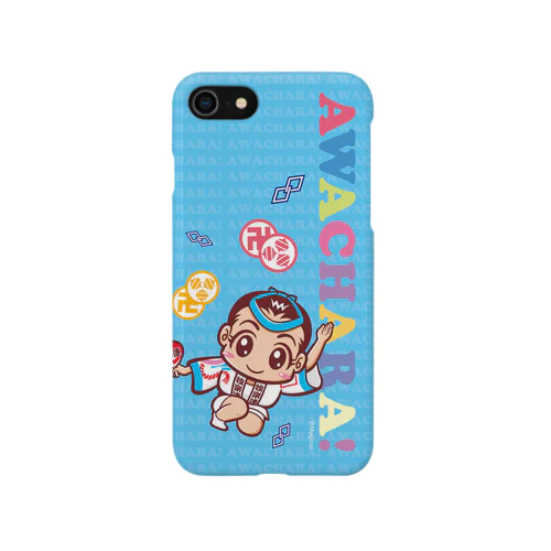 独楽連③スマホケース（阿波キャラ）  Smartphone Case