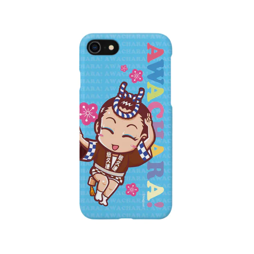 悠久連③スマホケース（阿波キャラ）  Smartphone Case