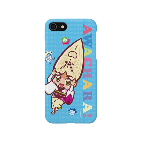 都連①スマホケース（阿波キャラ）  Smartphone Case