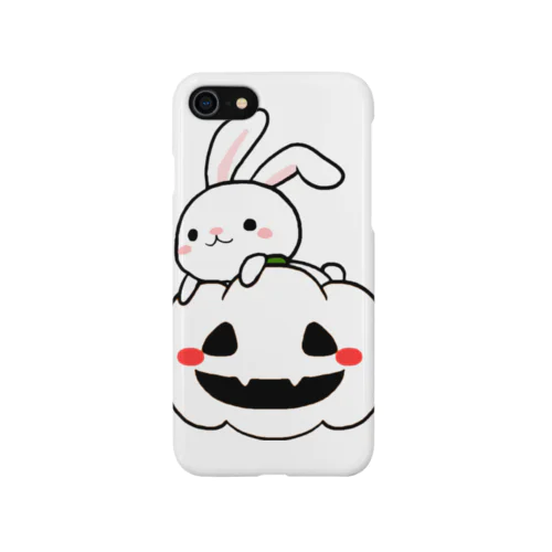 うさぎとかぼちゃ iPhone Smartphone Case