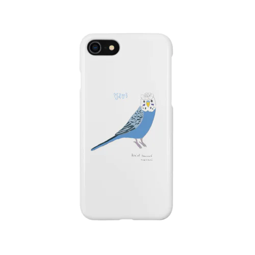 セキセイインコ スマホケース Smartphone Case