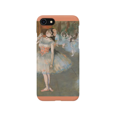 007-002　エドガー・ドガ　『踊りの花形1897-81』　スマホケース　表側面印刷　iPhone SE(2,3)/8/7/6s/6専用デザイン　SC5 Smartphone Case