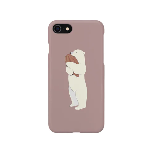 シロクマカカオ 02 Smartphone Case