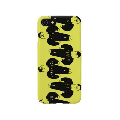 語る男子団体 iPhone Smartphone Case